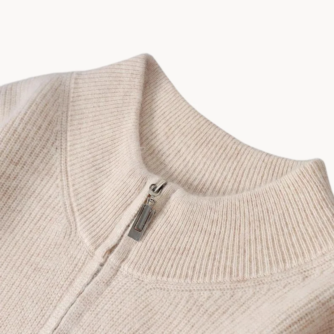 Patricio® | Wool Zip-Up Sweater - Image 15
