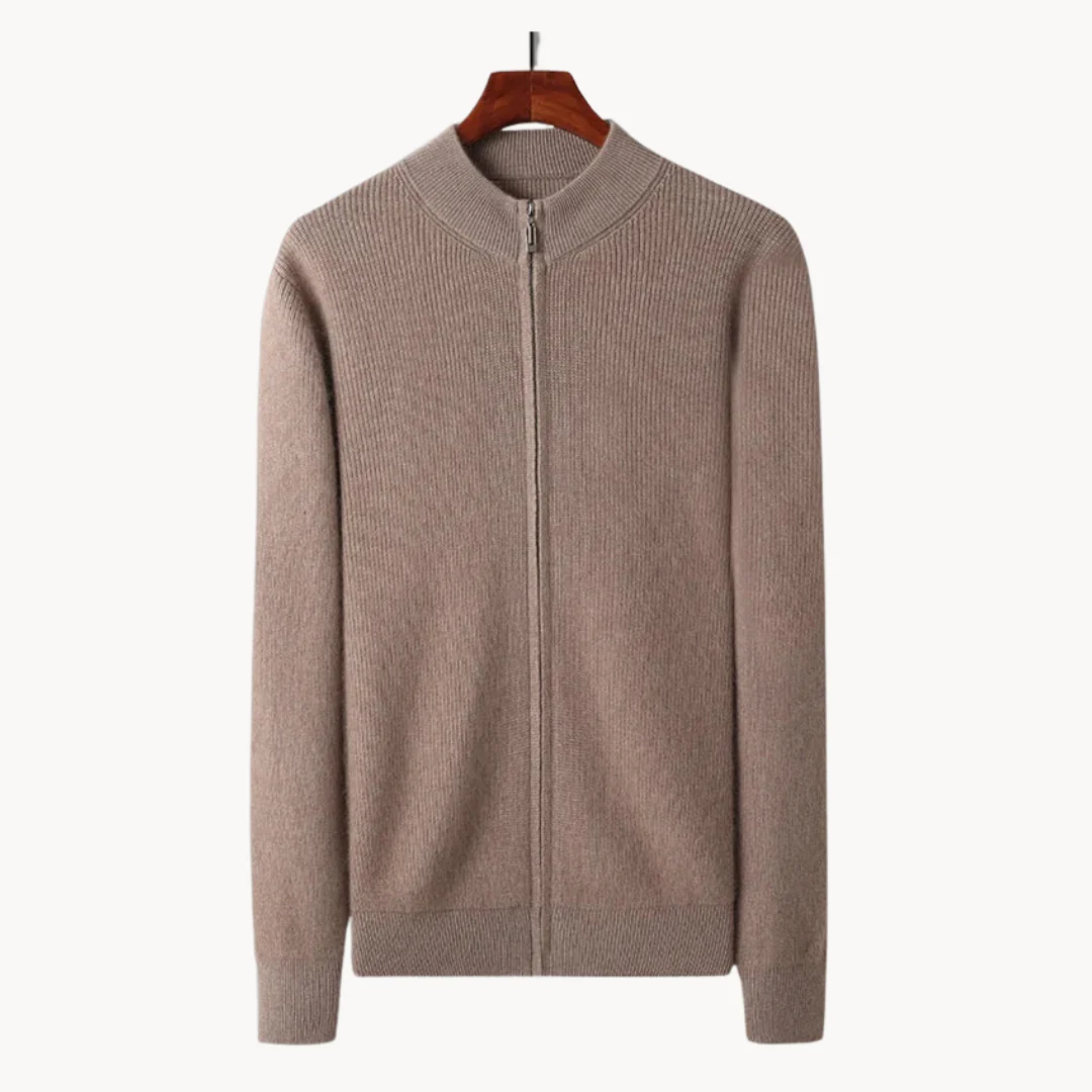 Patricio® | Wool Zip-Up Sweater - Image 4