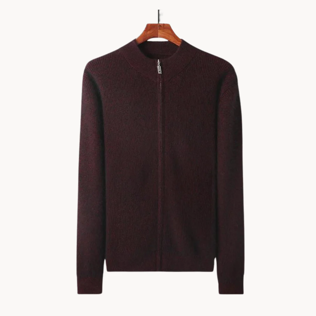 Patricio® | Wool Zip-Up Sweater - Image 8