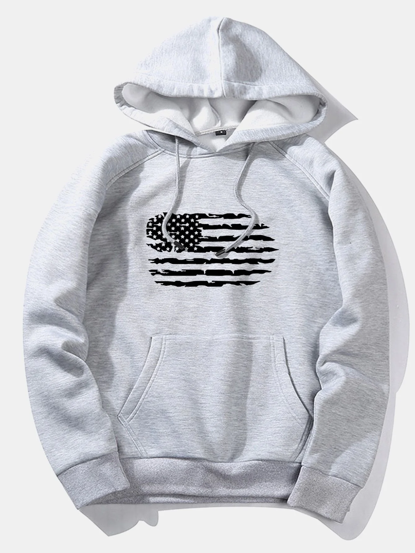 Patricio | American Flag Print Hoodie - Image 10