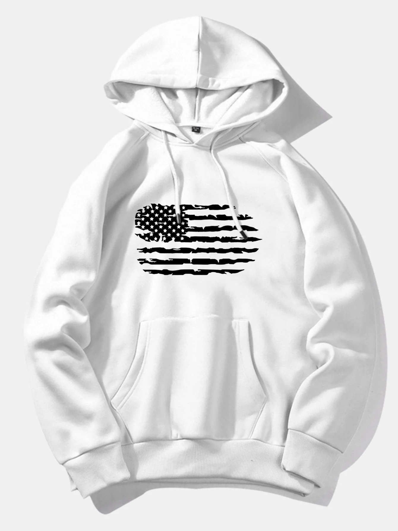 Patricio | American Flag Print Hoodie - Image 11