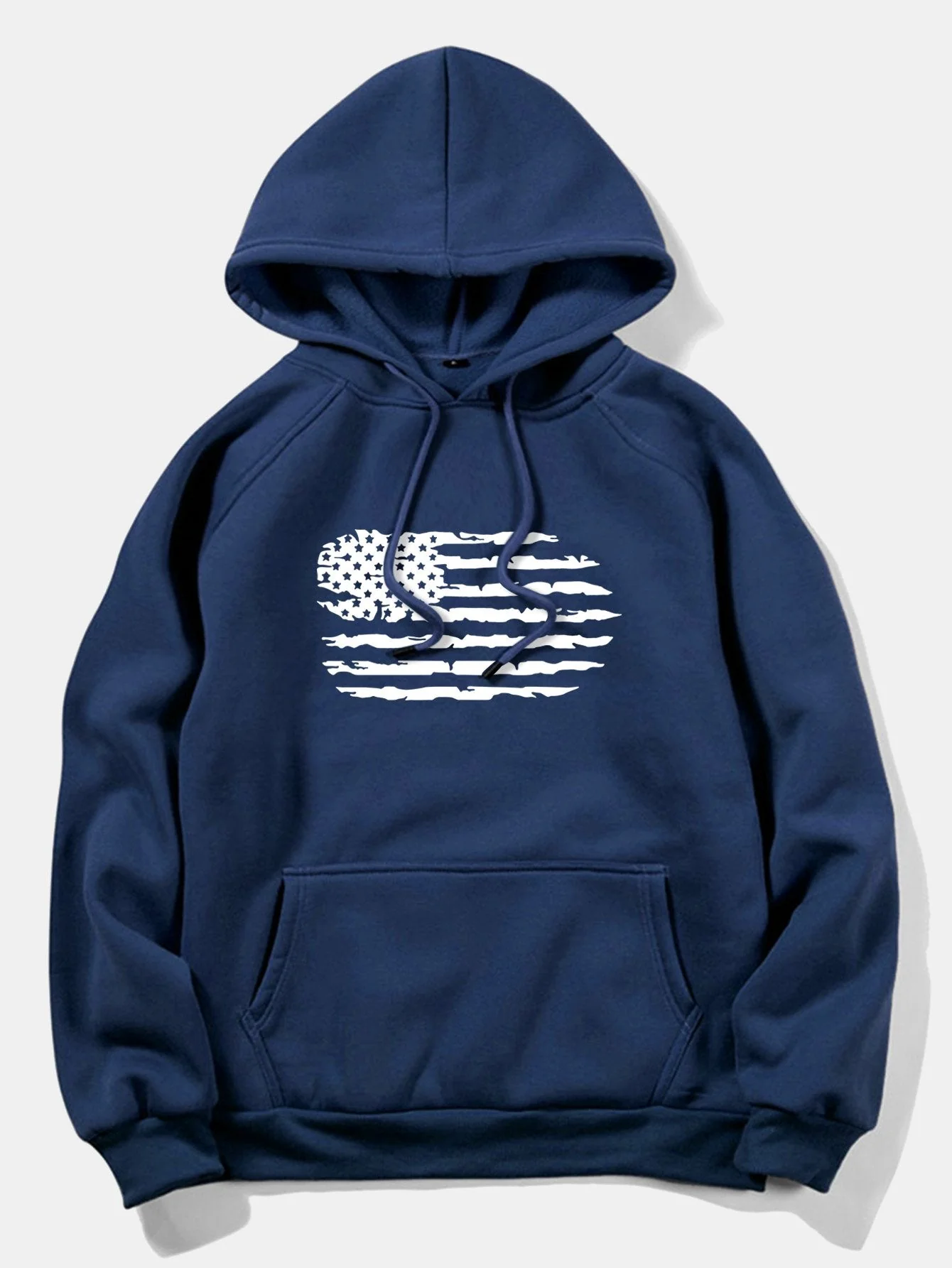 Patricio | American Flag Print Hoodie - Image 7