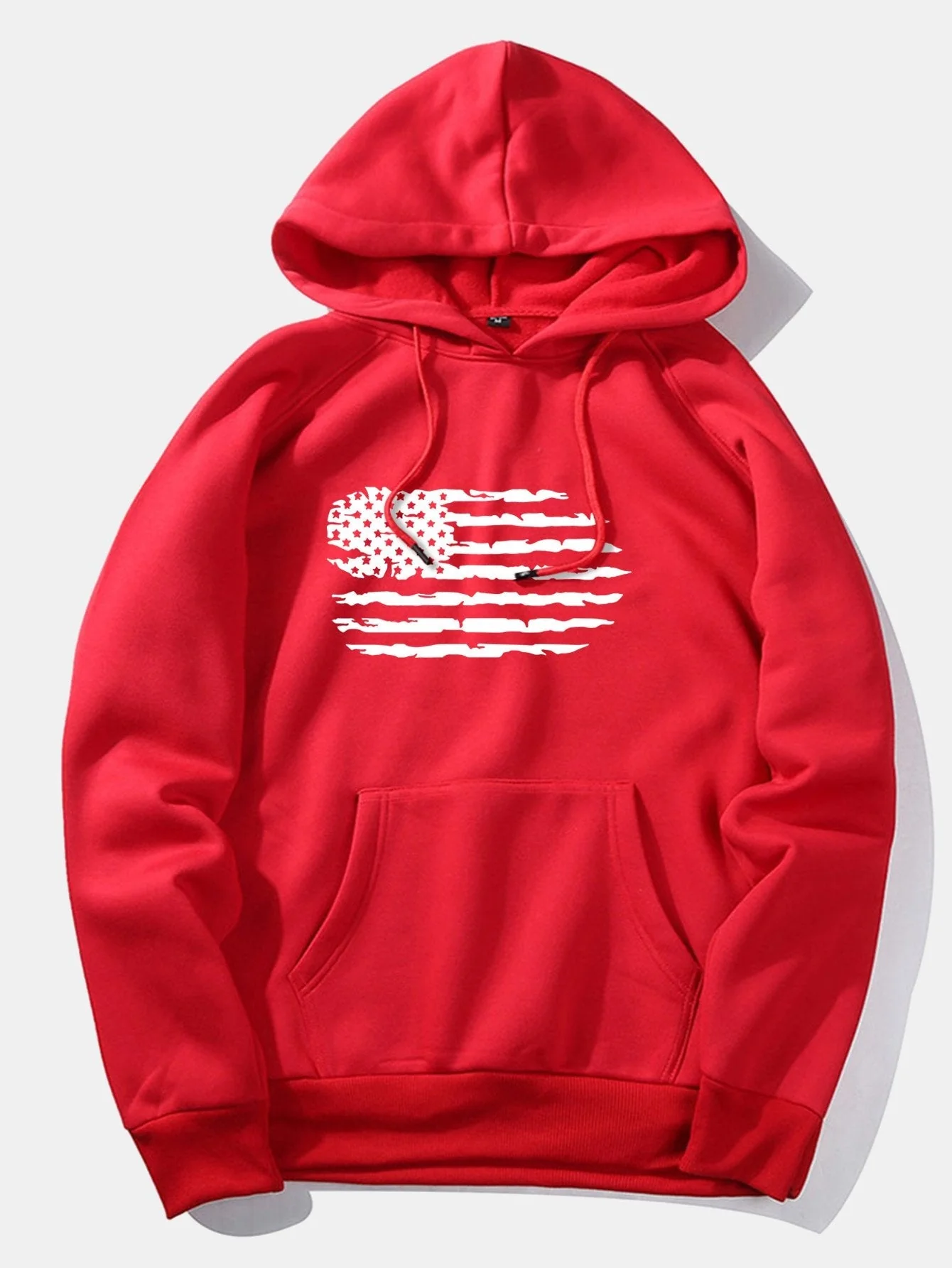 Patricio | American Flag Print Hoodie - Image 9