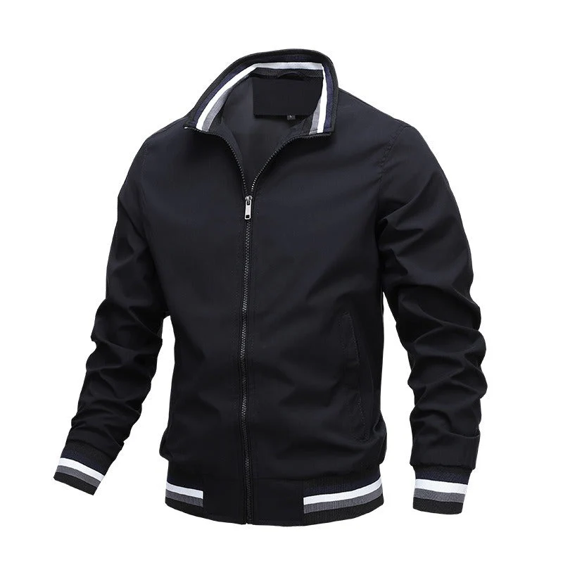 Patricio | Varsity Striped Bomber - Image 3
