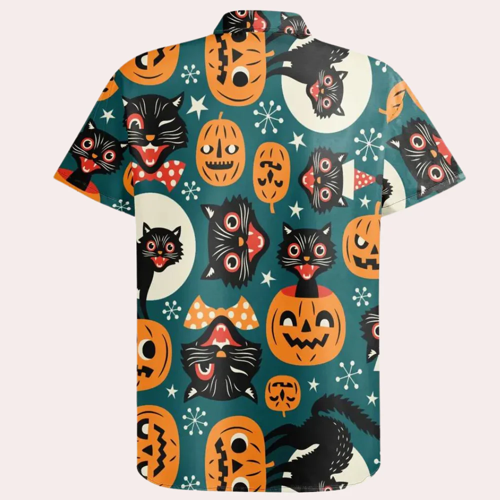 Patrick® | Halloween Patterned Shirt For Men - Image 2