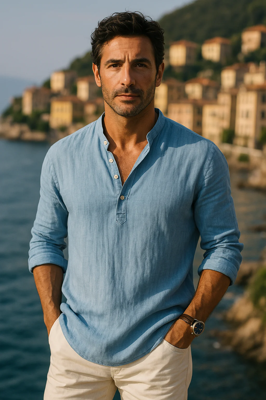 Patrick® | Premium Cotton-Linen Stretch Shirt - Image 2