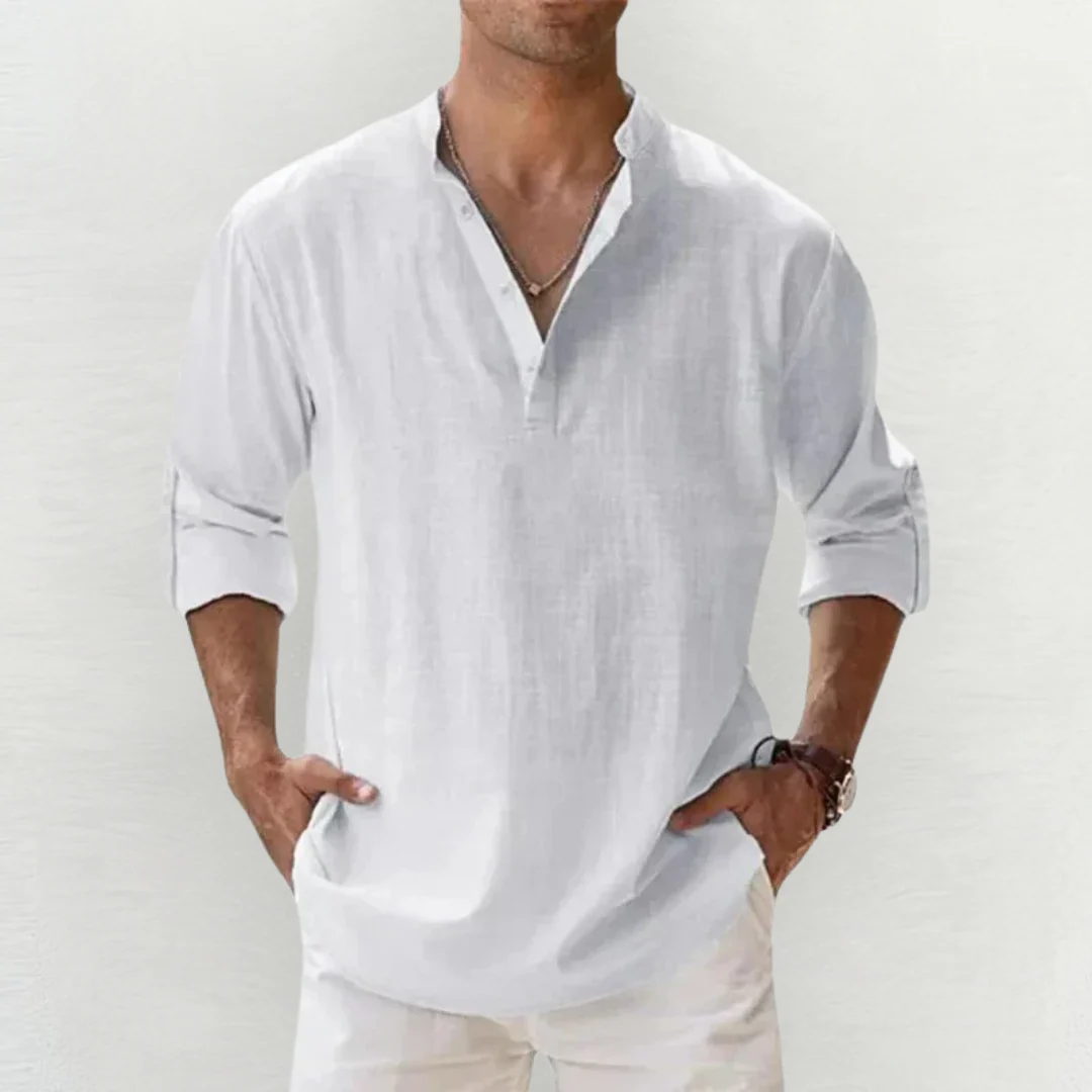 Patrick® | Premium Cotton-Linen Stretch Shirt - Image 4