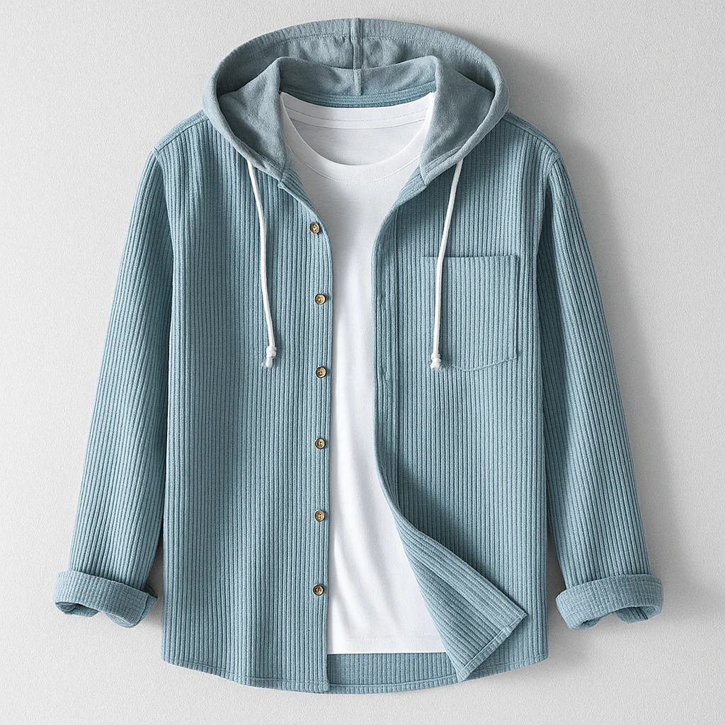 Paul | LUXURY HOODED SHIRT - Image 2