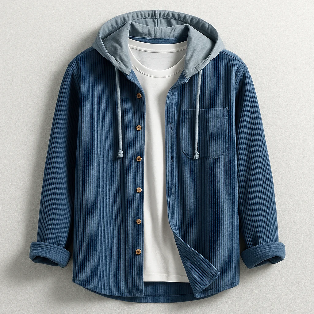 Paul | LUXURY HOODED SHIRT - Image 3