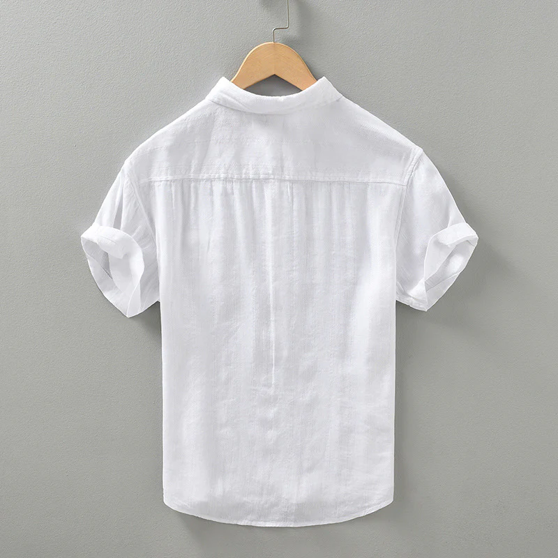Paul | Sardinia Linen Cotton Polo Shirt - Image 5