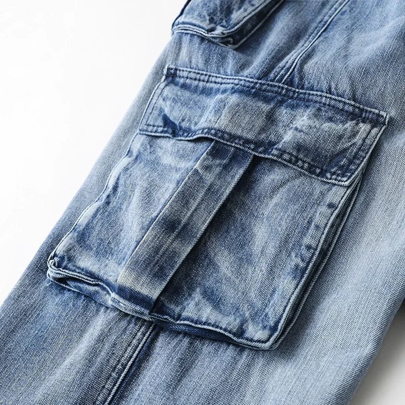Paxton® | Denim Cargo Jeans - Image 11