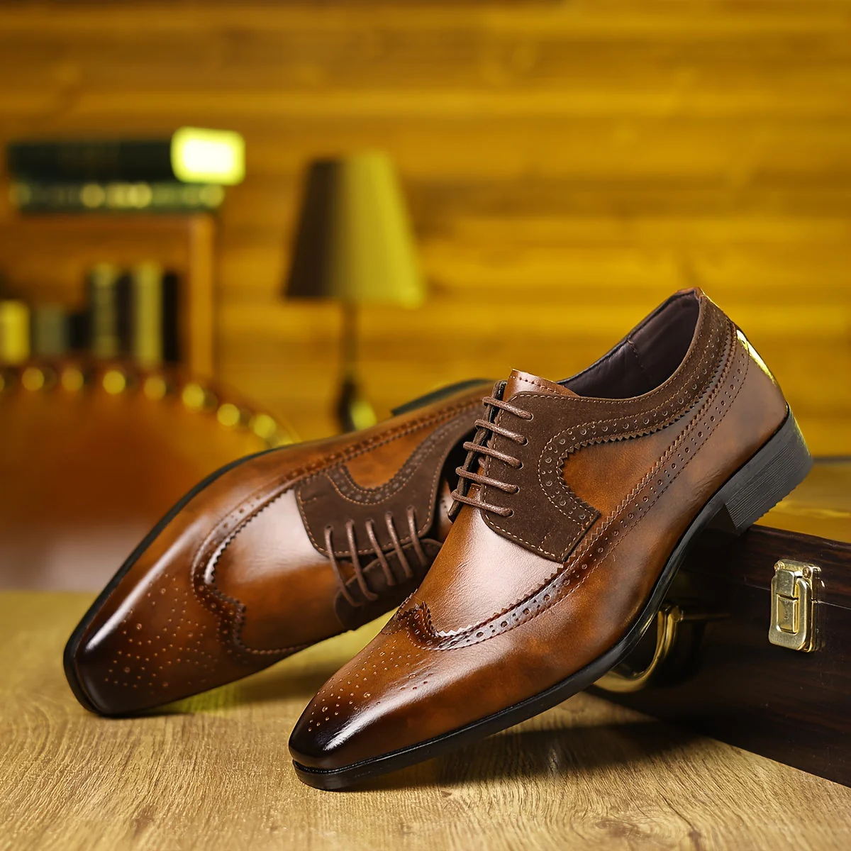 Pedro® | Brogue Dress Shoes - Image 2