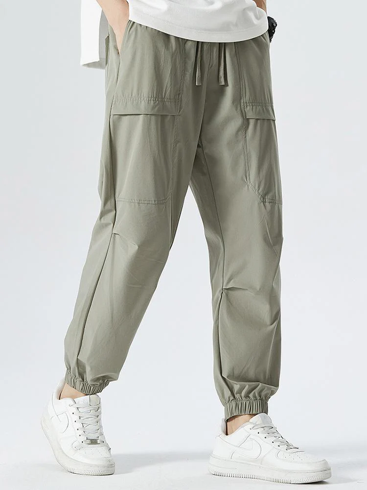 Pedro® | Elastic Waist Parachute Cargo Pants - Image 3