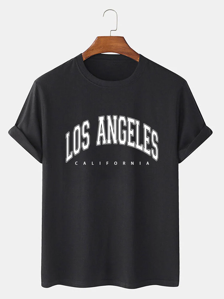 Pedro® | Los Angeles Print T-Shirt & Mid Length Shorts - Image 5