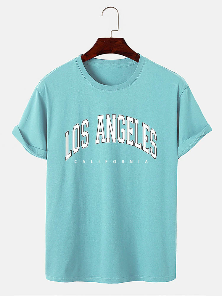 Pedro® | Los Angeles Print T-Shirt & Mid Length Shorts - Image 7