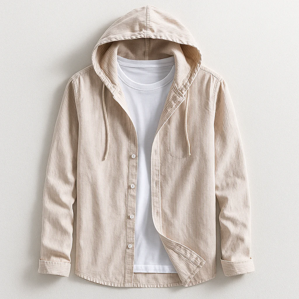 Pedro | LUXURY HOODED SHIRT - Image 3