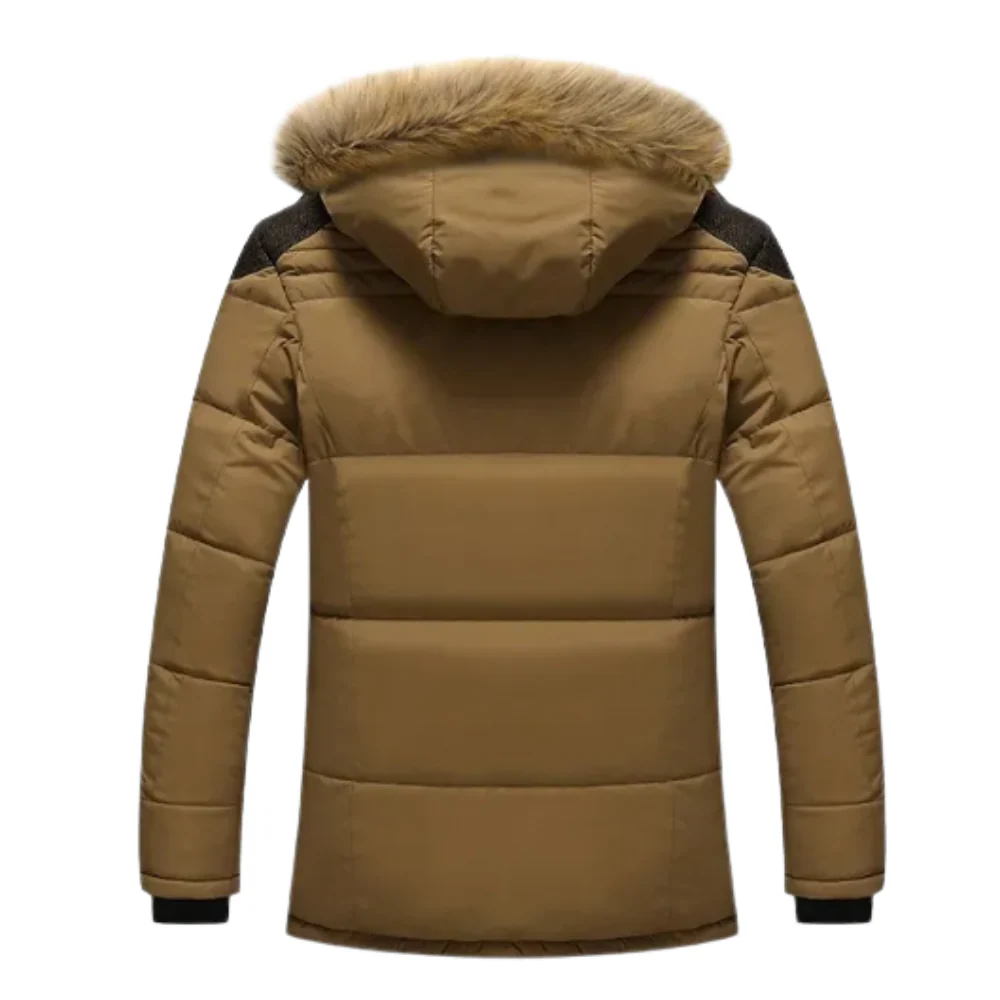 Penn | Stylish quilted fleece winter jacket - Image 12
