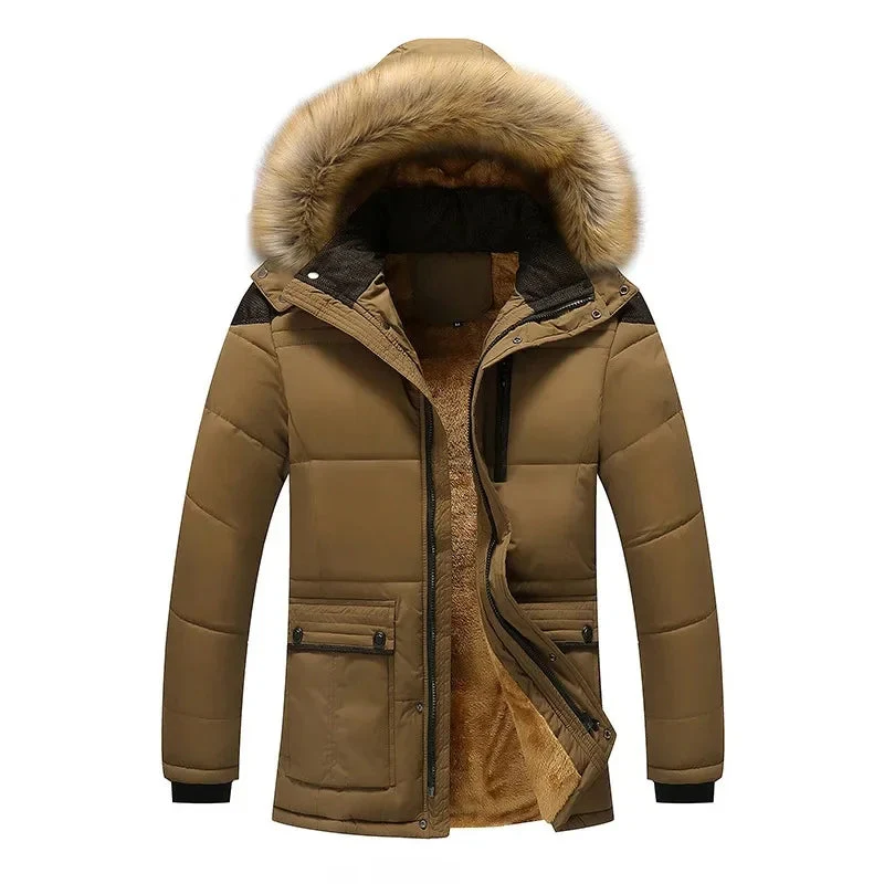 Penn | Stylish quilted fleece winter jacket - Image 7