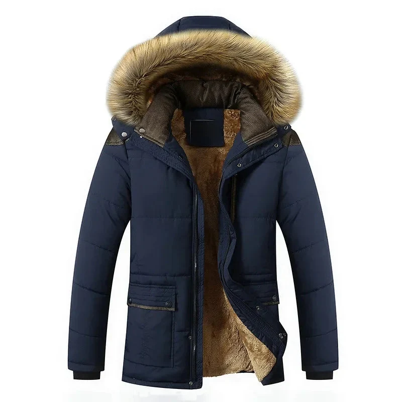 Penn | Stylish quilted fleece winter jacket - Image 9