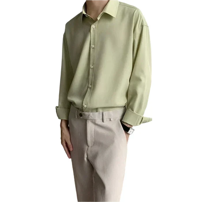 Percy | Palms Springs Shirt - Light Green - Image 2
