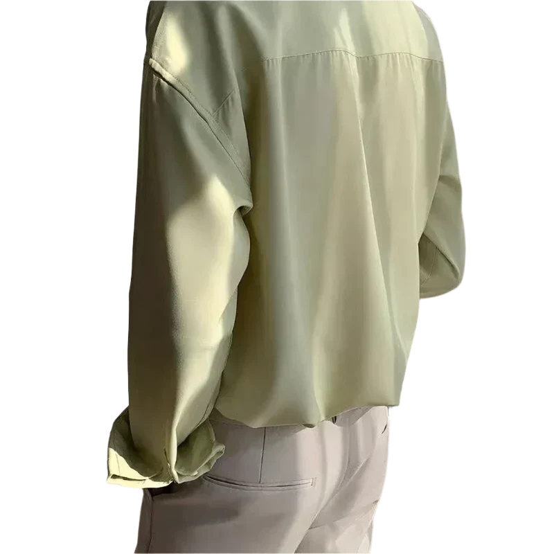 Percy | Palms Springs Shirt - Light Green - Image 3