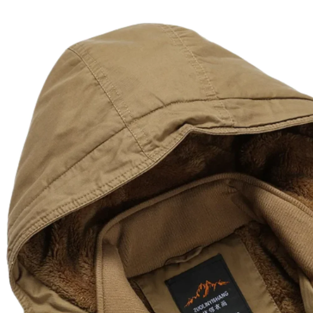 Percy | Stylish cotton quilted winter jacket - Image 10
