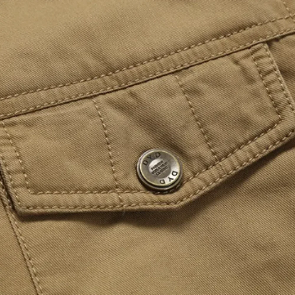 Percy | Stylish cotton quilted winter jacket - Image 12