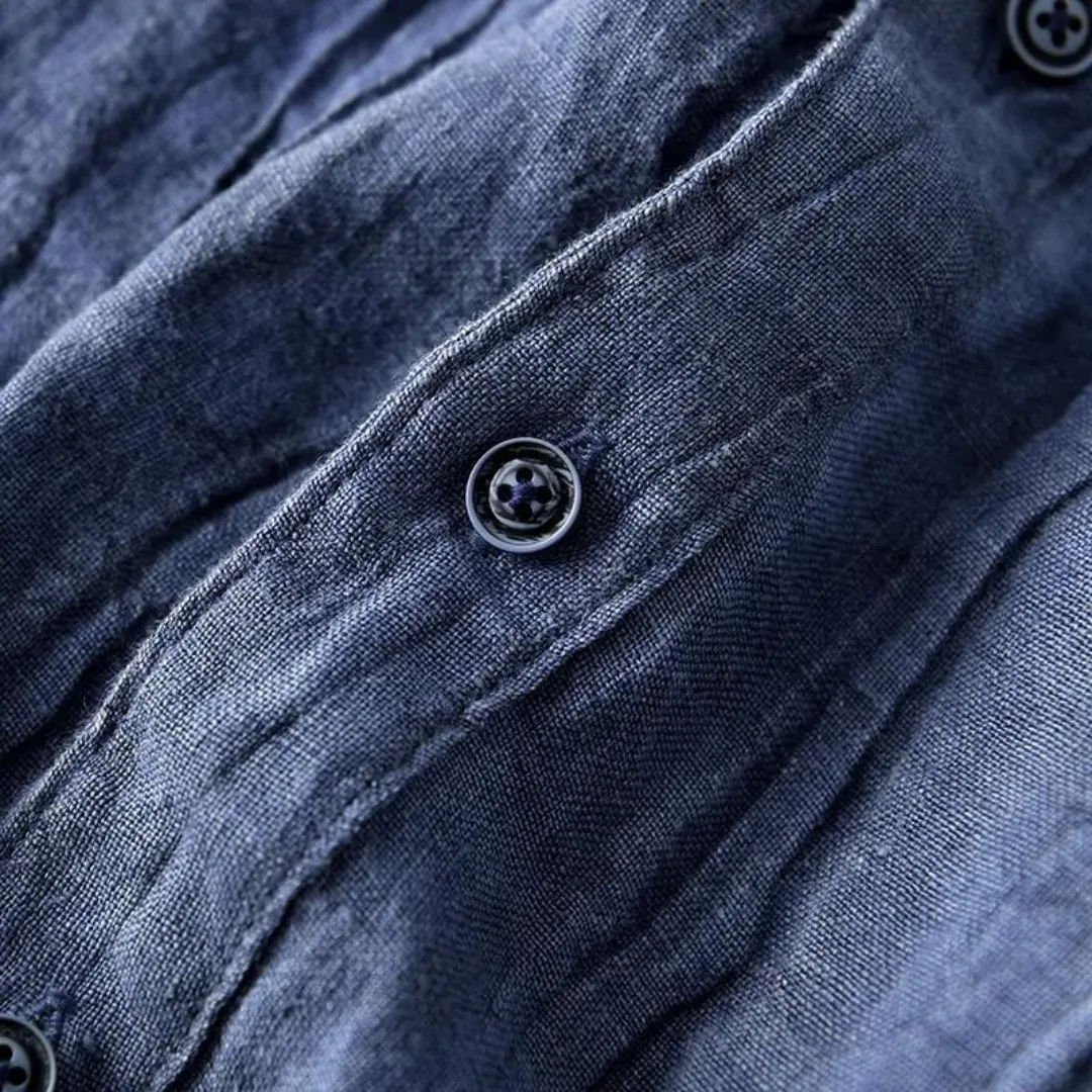 Perfecto | Oliver Lightweight Summer Linen Shirt - Image 10