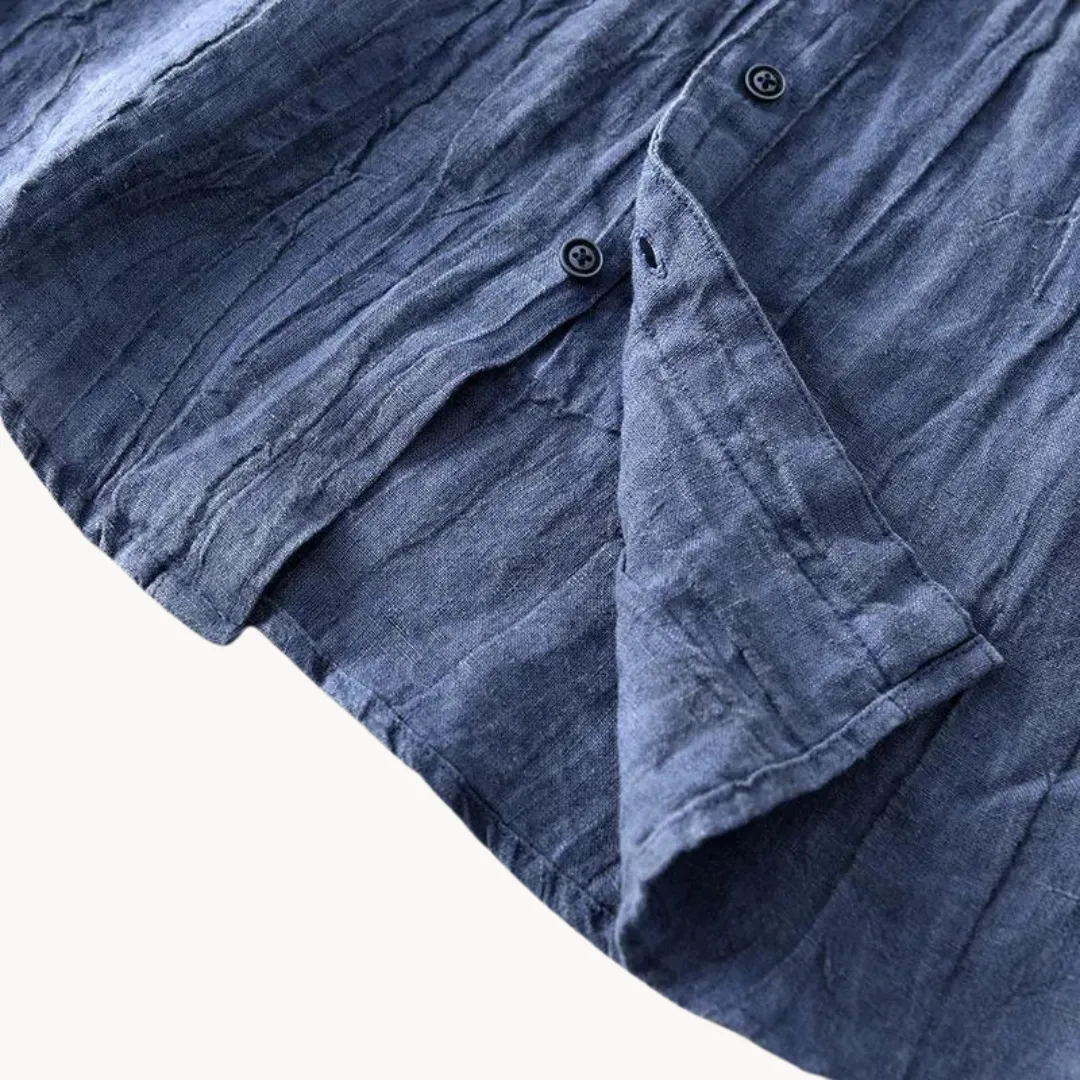 Perfecto | Oliver Lightweight Summer Linen Shirt - Image 11