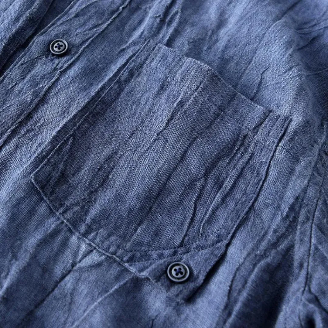 Perfecto | Oliver Lightweight Summer Linen Shirt - Image 12