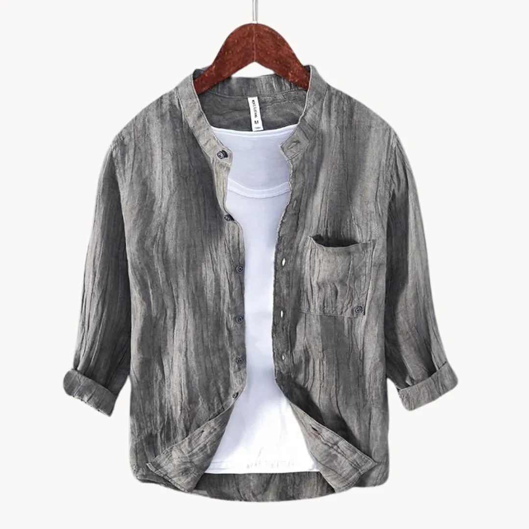 Perfecto | Oliver Lightweight Summer Linen Shirt - Image 13