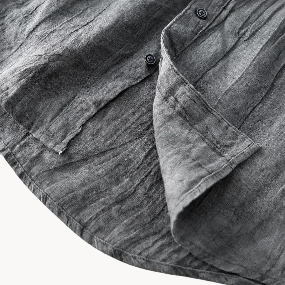 Perfecto | Oliver Lightweight Summer Linen Shirt - Image 3