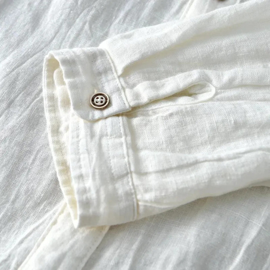 Perfecto | Oliver Lightweight Summer Linen Shirt - Image 6