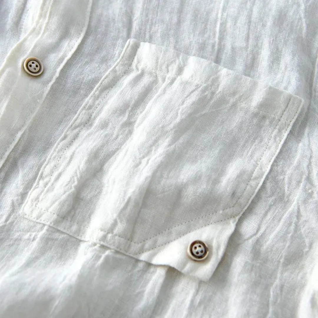 Perfecto | Oliver Lightweight Summer Linen Shirt - Image 7