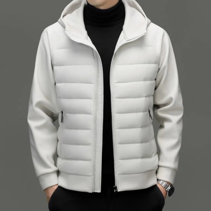 Pericles® | Oxford Monogram Down Jacket - Image 13