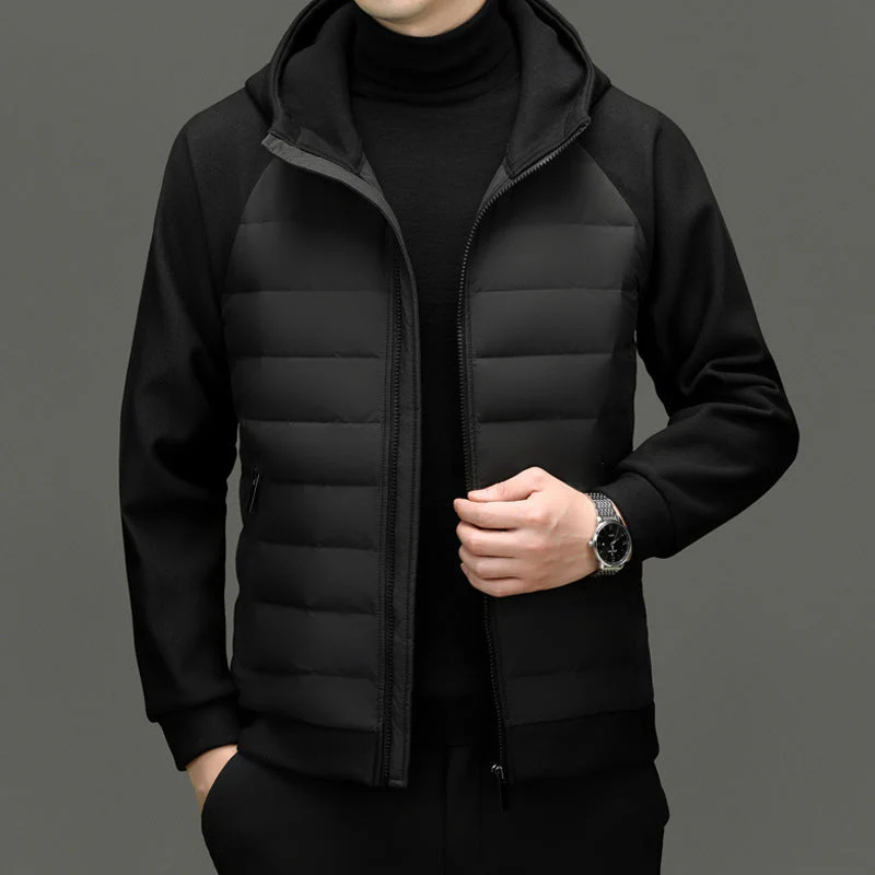 Pericles® | Oxford Monogram Down Jacket - Image 2