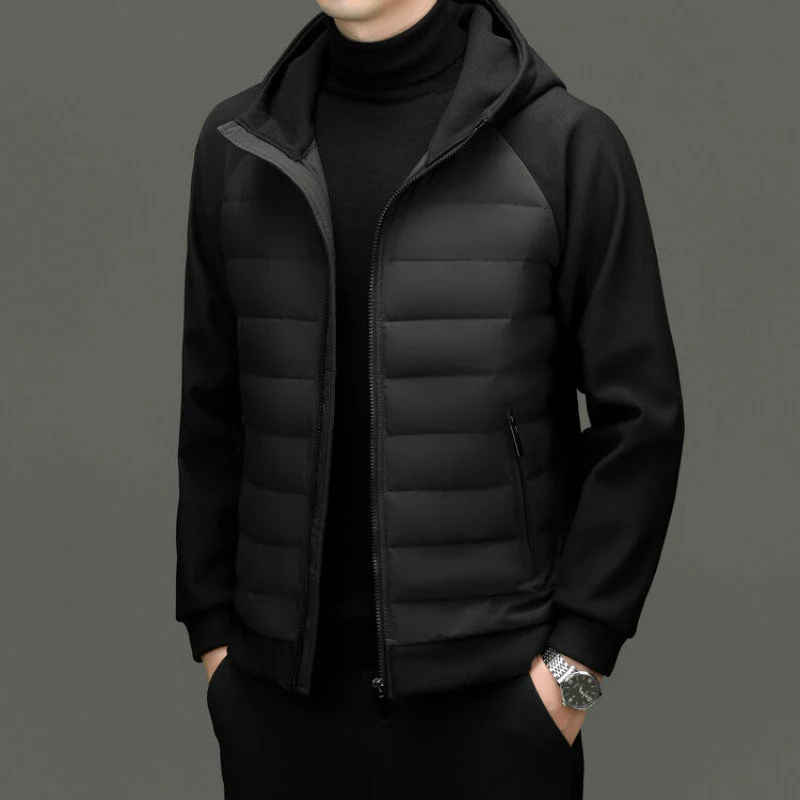 Pericles® | Oxford Monogram Down Jacket - Image 3
