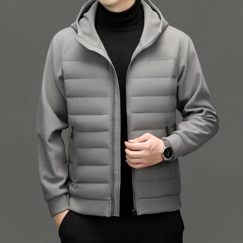 Pericles® | Oxford Monogram Down Jacket - Image 4