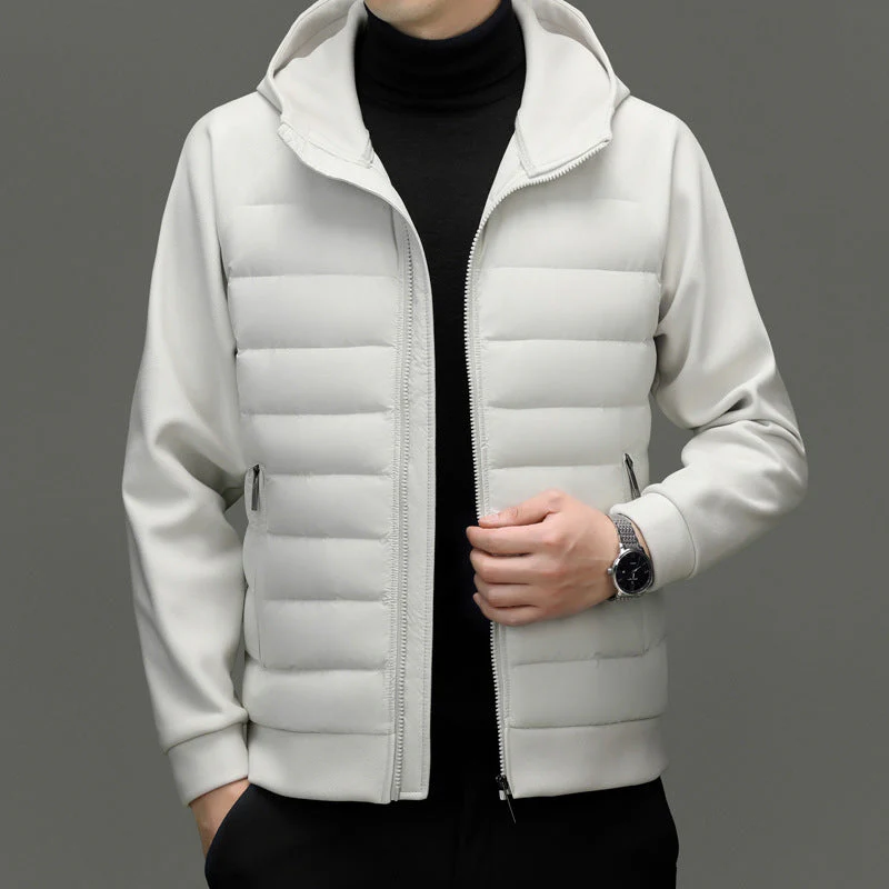Pericles® | Oxford Monogram Down Jacket - Image 7