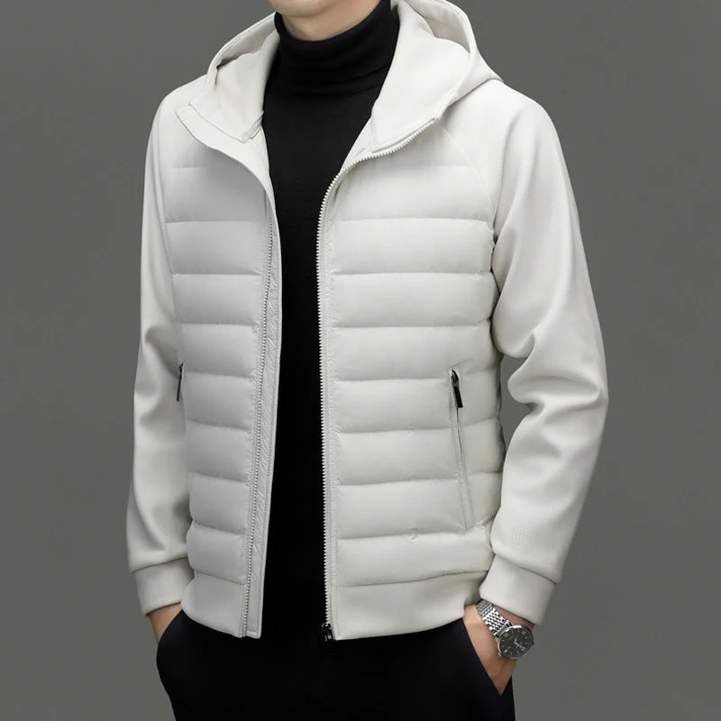 Pericles® | Oxford Monogram Down Jacket - Image 8