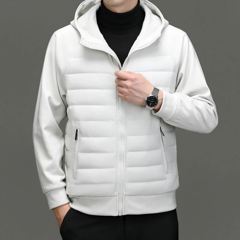 Pericles® | Oxford Monogram Down Jacket - Image 9