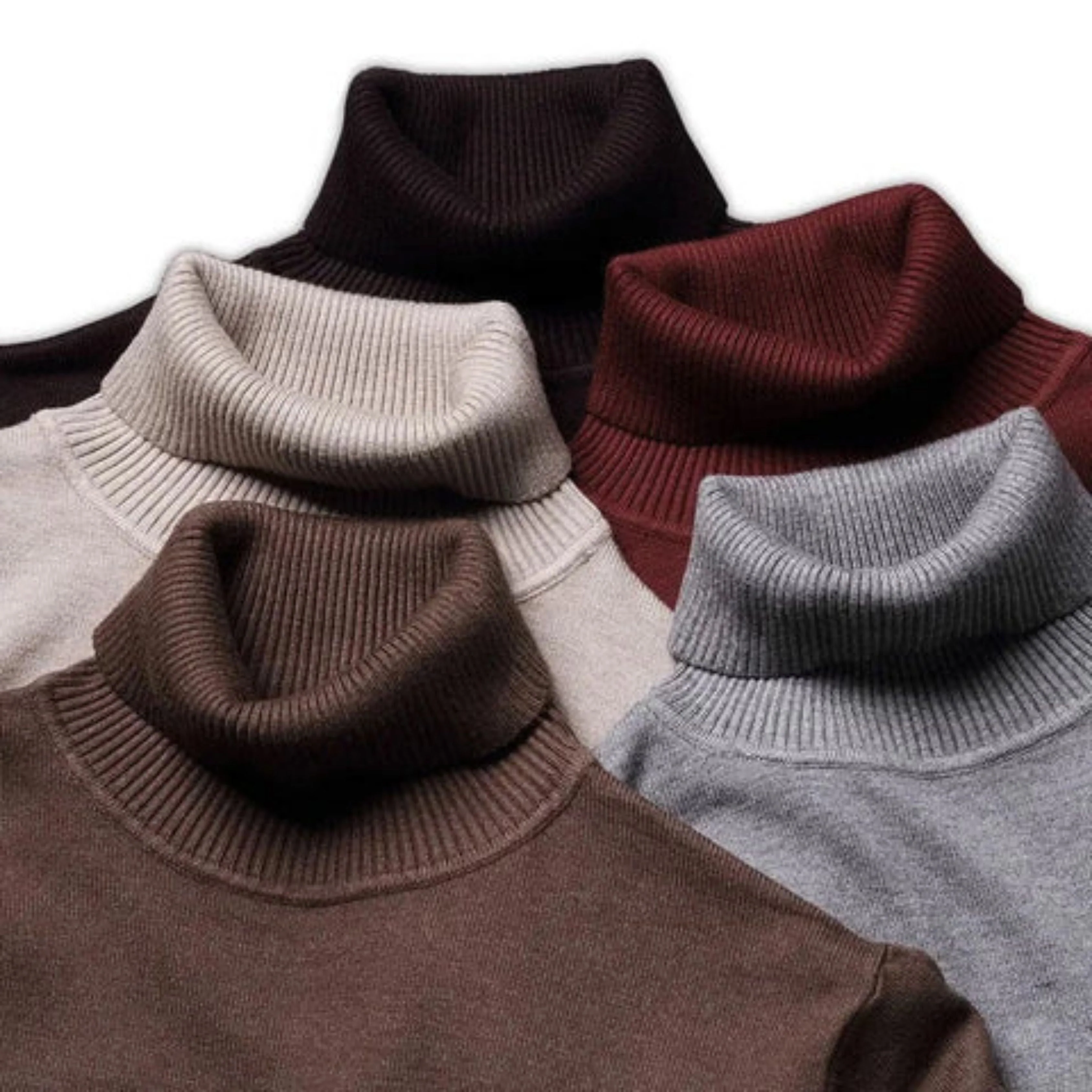 Peter® | Men's turtleneck sweater, soft and warm - Image 9