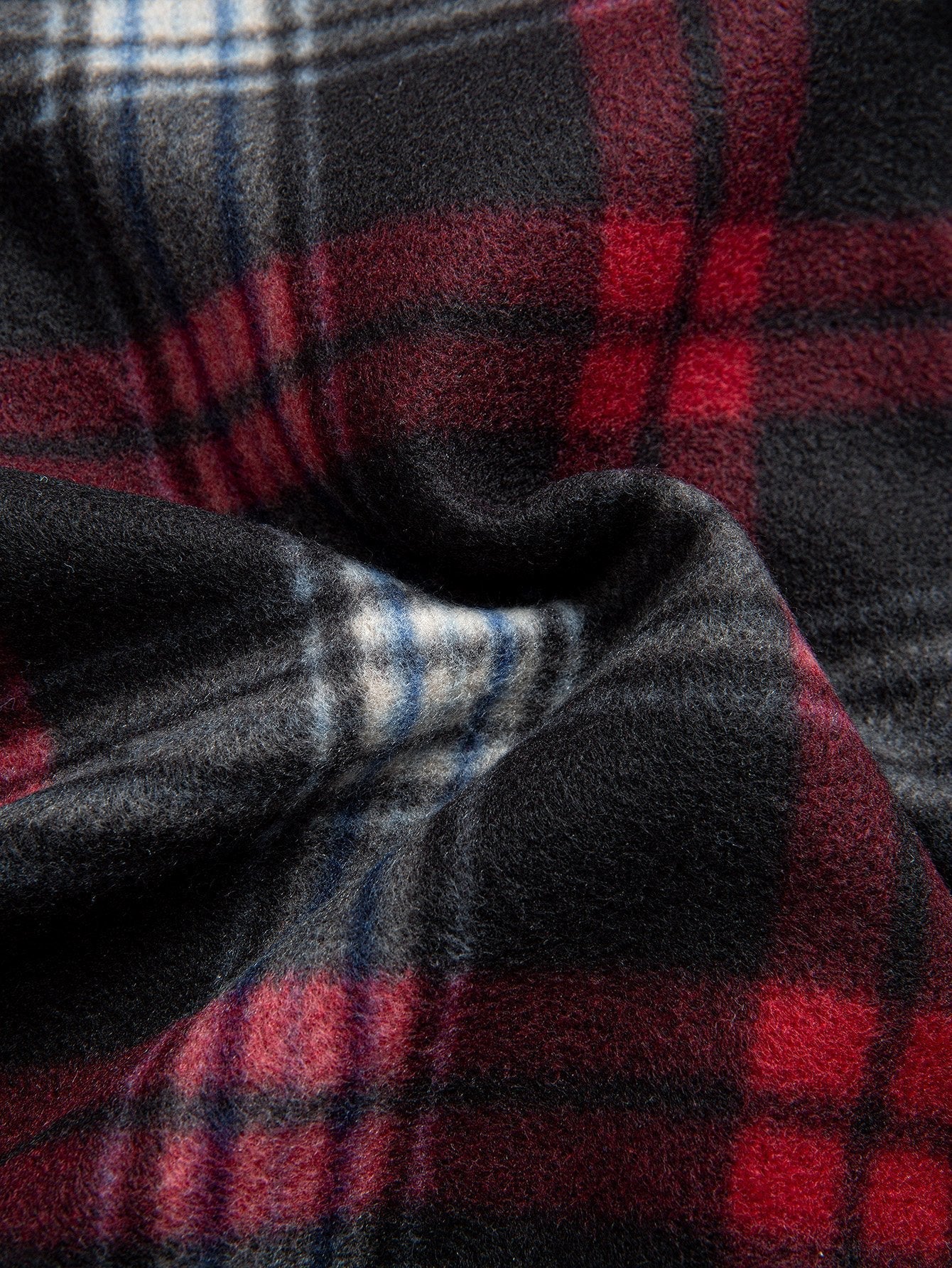 Philip | Teddy Fleece Lined Flannel Hoodie - Image 5