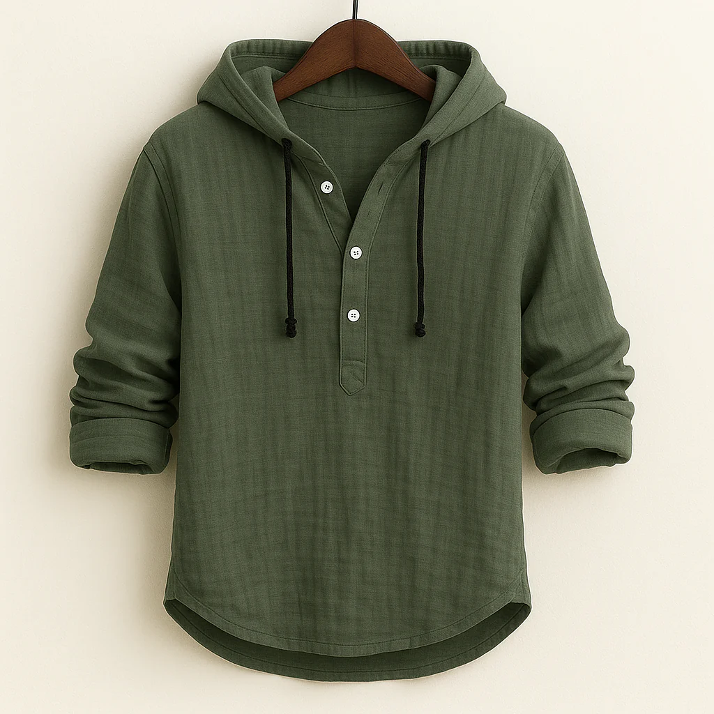 Phillip | Hooded Shirt - Image 3