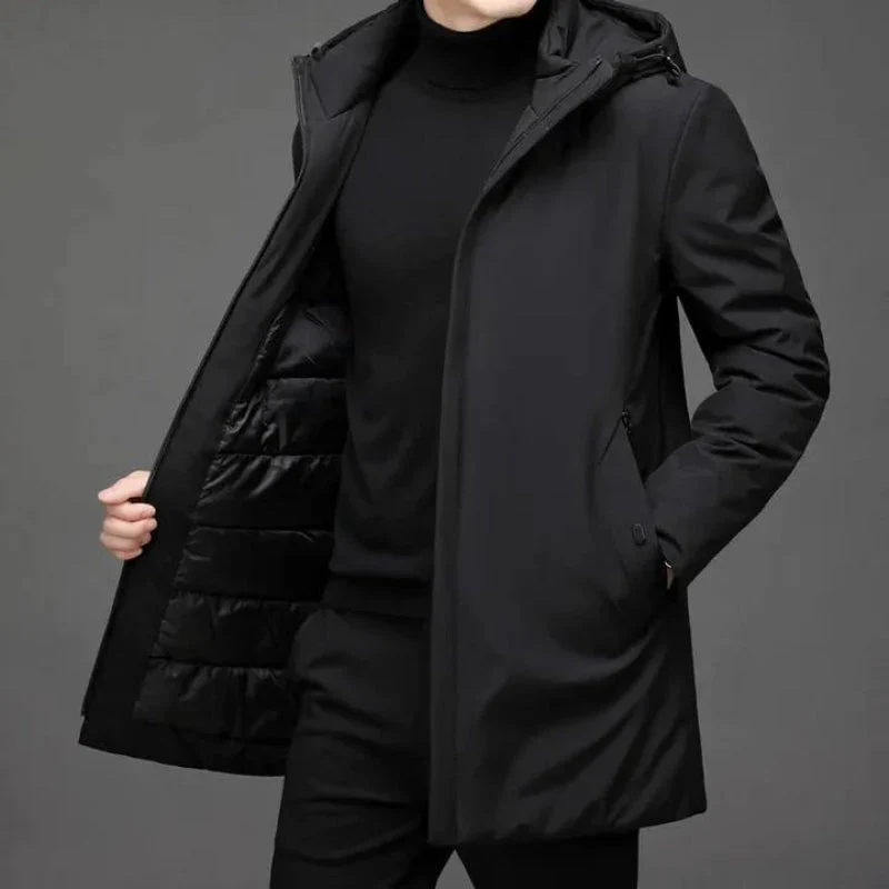 Piero® | Legacy Hooded Overcoat - Image 3