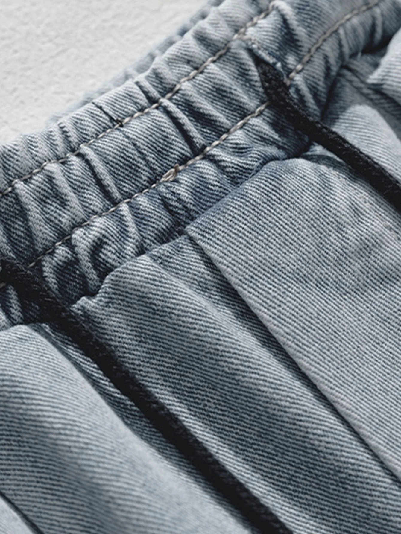 Plácido® | Elastic Waist Relax Fit Straight Leg Cargo Jeans - Image 5