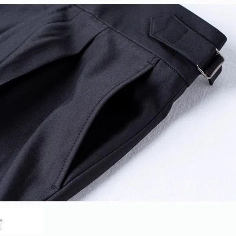Plácido | Men's Elegant Slim Fit Trousers Business - Image 6