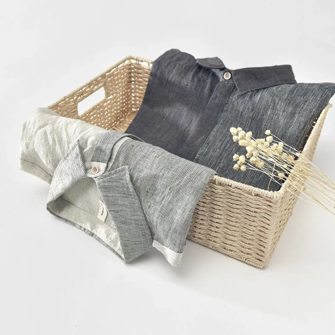 Plácido | Tone Button Down Linen Shirt - Image 4