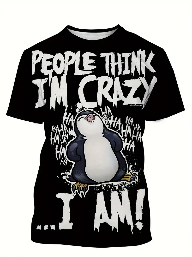 Platón® | Penguin Crazy Shirt For Men - Image 5