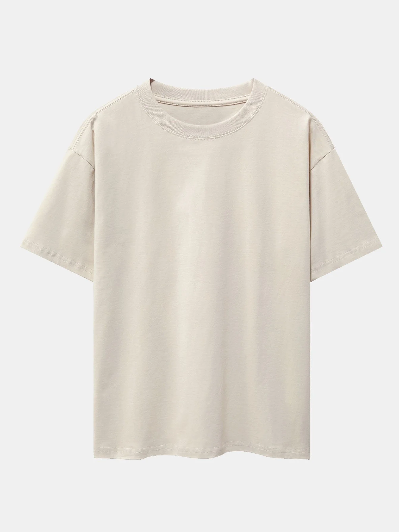 Platón® | Slogan Back Print Oversize T-Shirt & Corduroy Shorts - Image 6